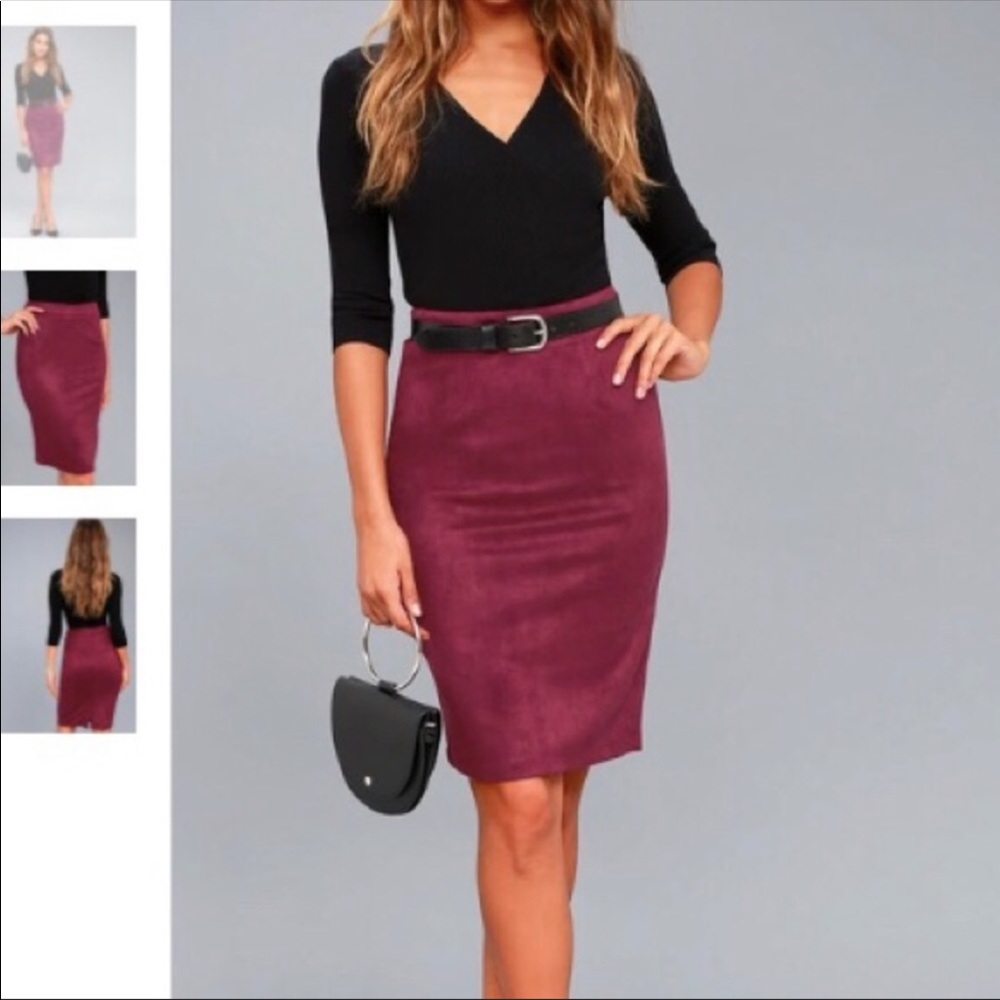 Pencil skirt from Lulu’s!